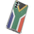 South Africa Flag Distressed Galaxy A14 5G Clear Case